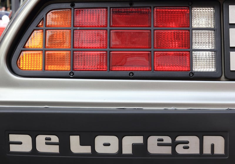 Time Machine Delorean